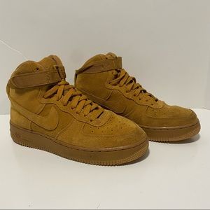 nike air force 1 high top wheat